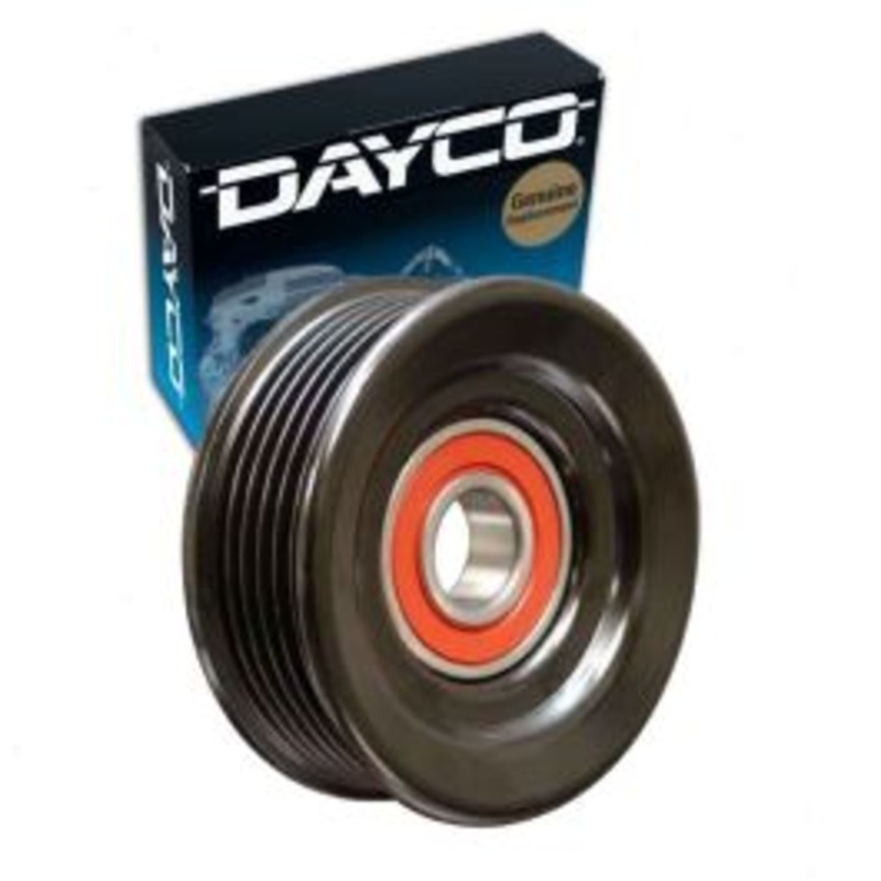 Dayco Grooved Pulley Drive Belt Idler Pulley for 2001-2003 Pontiac Grand Prix 3.8L V6