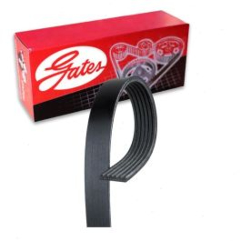 Gates Micro-V Serpentine Belt for 1999-2008 Porsche 911 3.4L 3.6L 3.8L H6