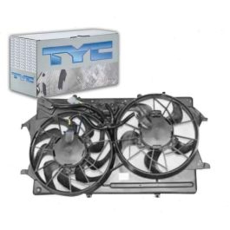 TYC 620720 Dual Radiator & Condenser Fan Assembly