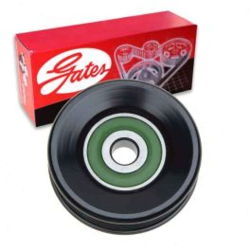 Gates DriveAlign AC Drive Belt Idler Pulley for 1989-1997 Geo Metro 1.0L 1.3L L3 L4