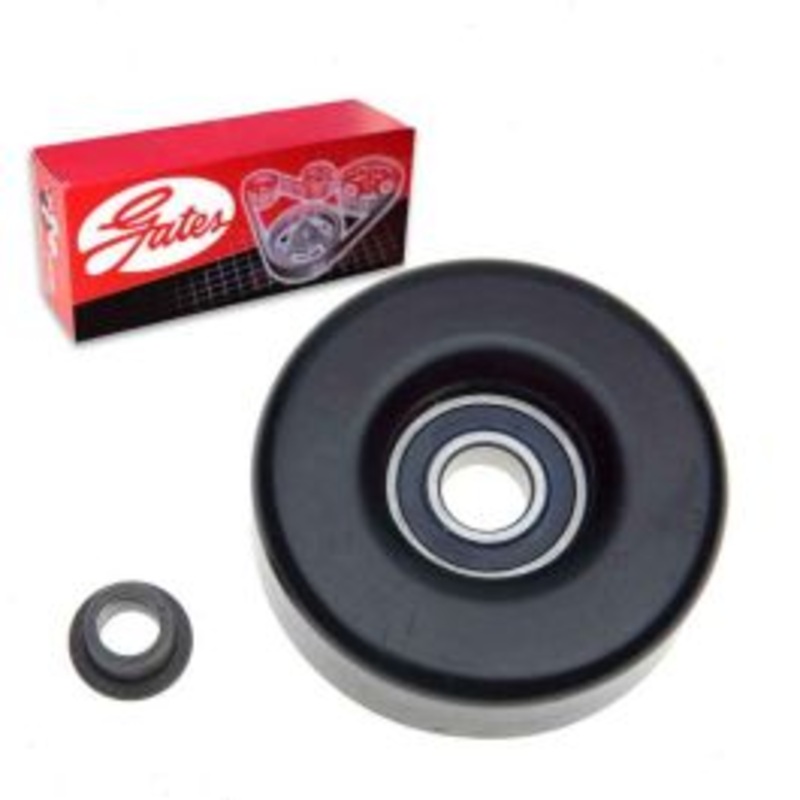 Gates DriveAlign Drive Belt Idler Pulley for 1995-1999 GMC C1500 Suburban 6.5L V8