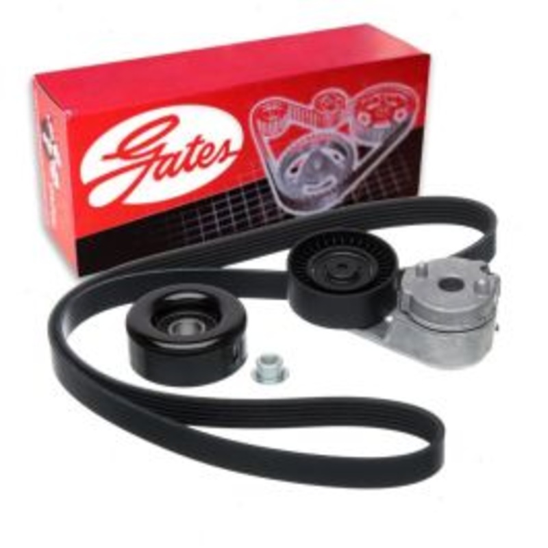 Gates Complete Serpentine Belt Drive Component Kit for 2000-2006 Jeep Wrangler 4.0L L6