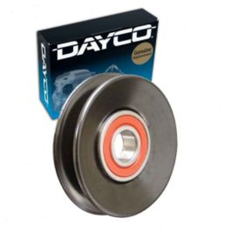 Dayco AC Drive Belt Idler Pulley for 1985-1989 Isuzu Impulse 2.0L 2.3L L4