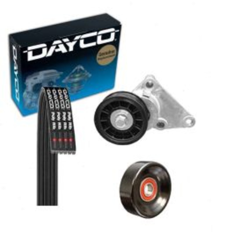 Dayco Main Drive Serpentine Belt Drive Component Kit for 2003-2008 Chevrolet Express 2500 4.8L 5.3L 6.0L V8
