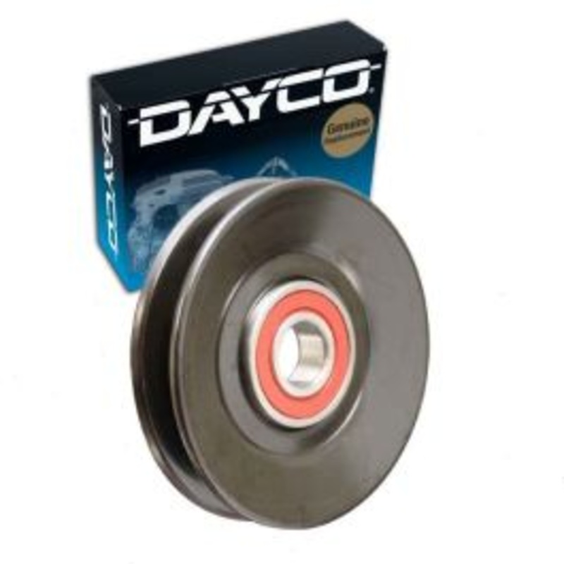 Dayco Drive Belt Idler Pulley for 1970-1983 Ford F-100 4.9L 5.0L 5.8L 6.6L 7.5L L6 V8