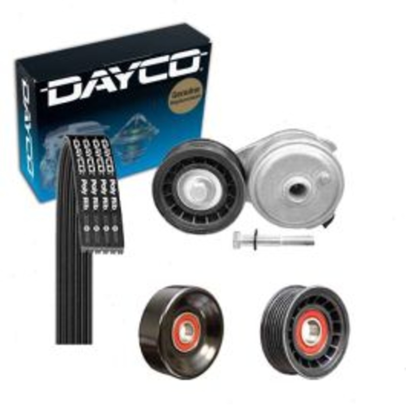 Dayco Main Drive Serpentine Belt Drive Component Kit for 1996-2000 Chevrolet Express 1500 4.3L 5.7L V6 V8