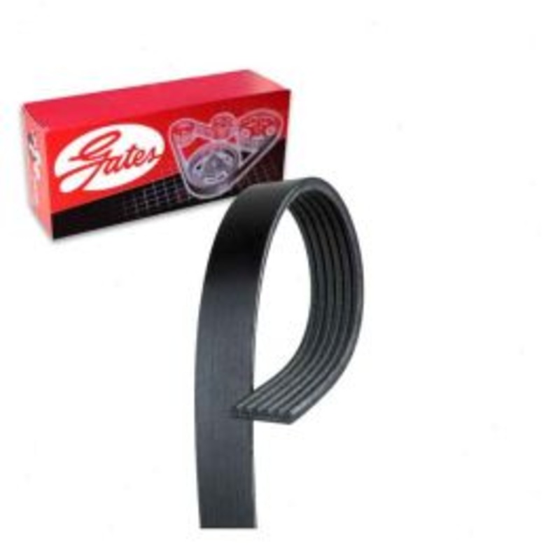 Gates Micro-V AC Serpentine Belt for 1989 Isuzu I-Mark 1.6L L4