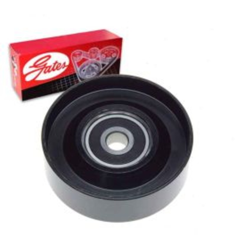 Gates DriveAlign Alternator AC Drive Belt Idler Pulley for 1995-2008 Nissan Maxima 3.0L 3.5L V6