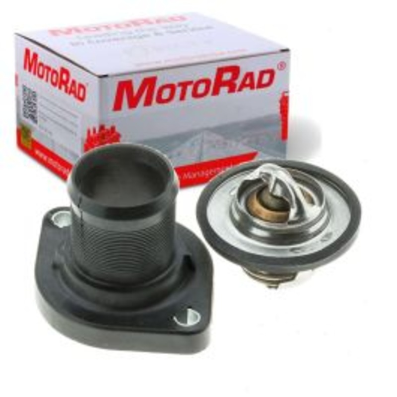 MotoRad Engine Coolant Thermostat for 2000-2005 Peugeot 206