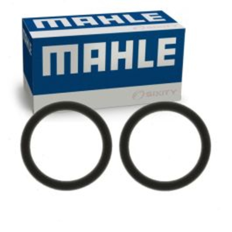 2 pc MAHLE Engine Coolant Pipe O-Rings for 2001-2002 Qvale Mangusta 4.6L V8
