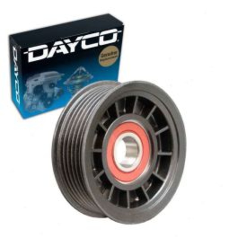 Dayco AC Bypass Drive Belt Idler Pulley for 2002-2007 Jeep Liberty 3.7L V6