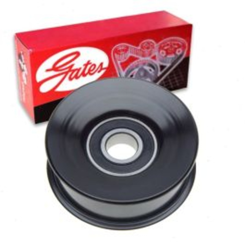 Gates DriveAlign Drive Belt Idler Pulley for 2005-2008 Jaguar XKR 4.2L V8