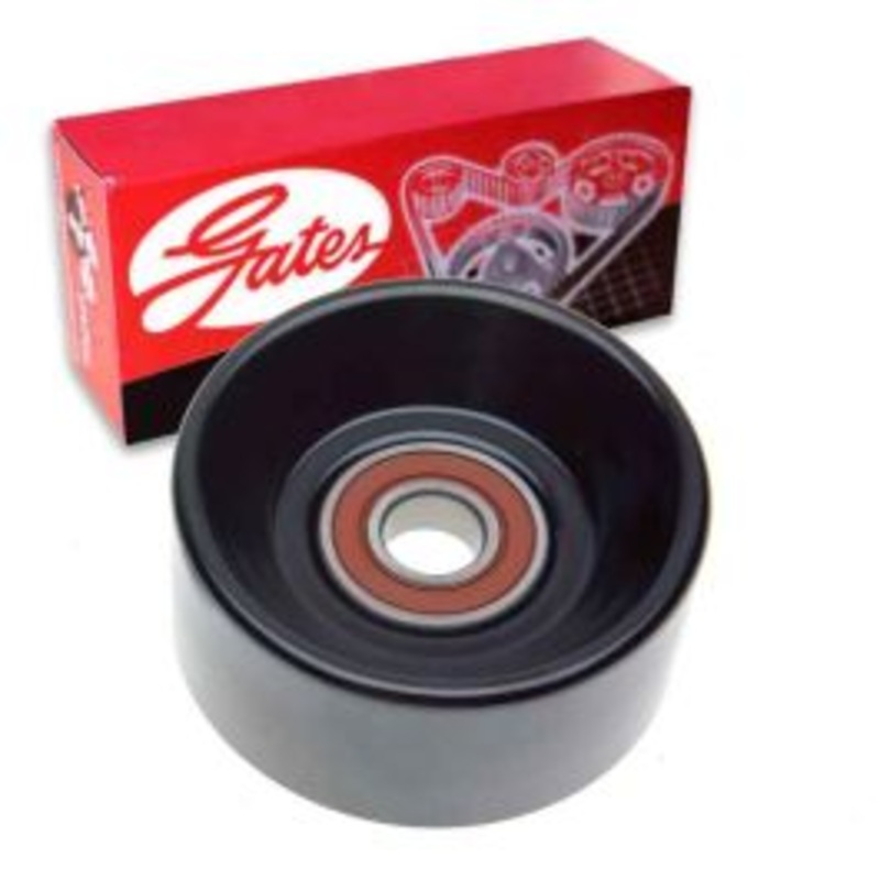 Gates DriveAlign Lower Drive Belt Idler Pulley for 2003 Ford E-350 Club Wagon 7.3L V8