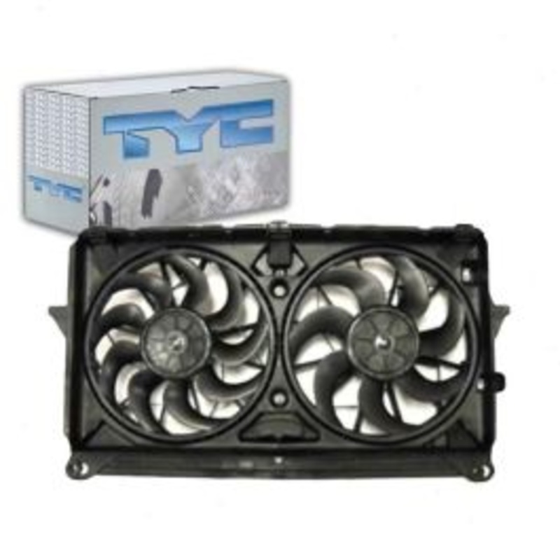 TYC 622210 Dual Radiator & Condenser Fan Assembly