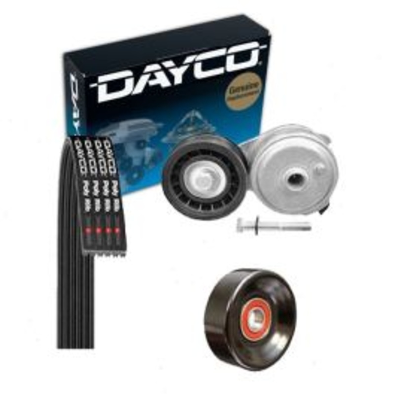 Dayco Main Drive Serpentine Belt Drive Component Kit for 1996-1998 Chevrolet C1500 Suburban 5.7L V8