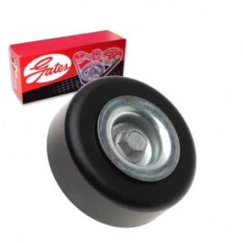 Gates DriveAlign Drive Belt Idler Pulley for 2015-2020 GMC Savana 2500 6.0L V8