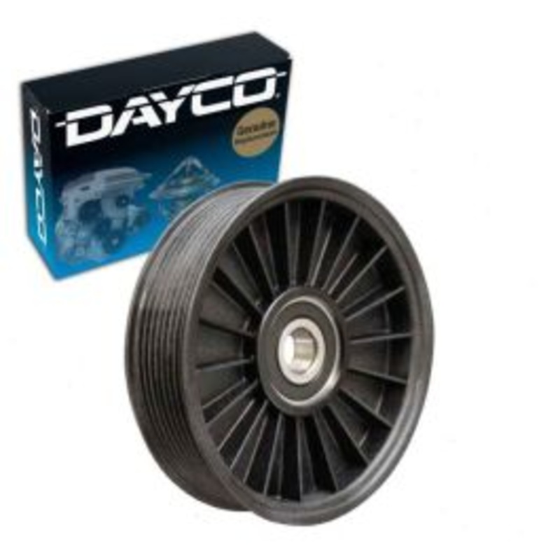 Dayco AC Bypass Drive Belt Idler Pulley for 2003-2007 Ford F-350 Super Duty 6.0L V8