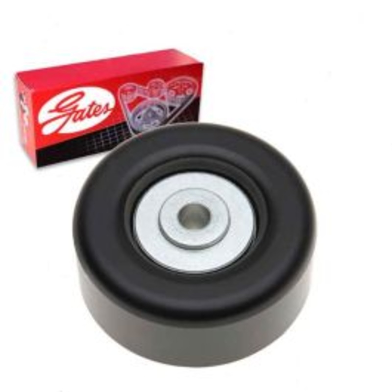 Gates DriveAlign Smooth Pulley Drive Belt Idler Pulley for 2007 GMC Sierra 3500 Classic 6.6L V8