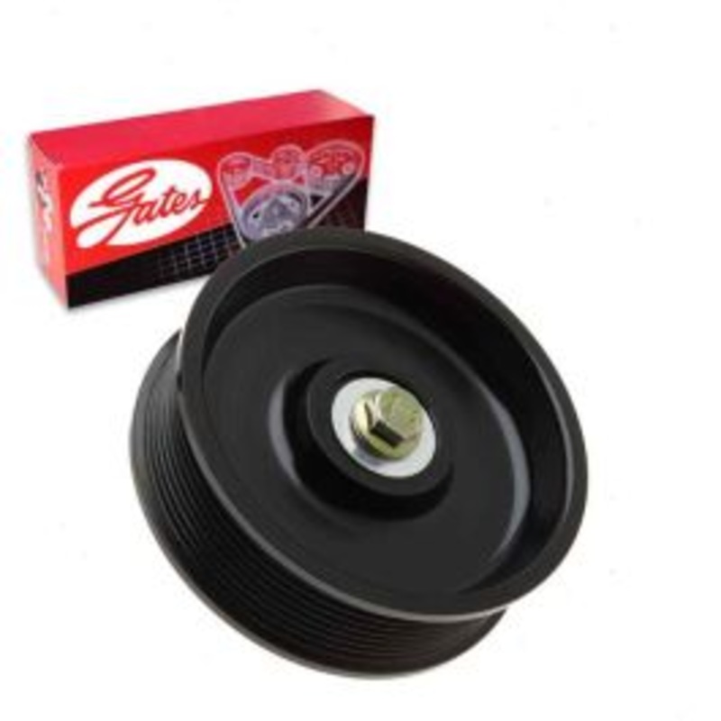Gates DriveAlign Drive Belt Idler Pulley for 2003-2010 Dodge Ram 2500 5.9L 6.7L L6