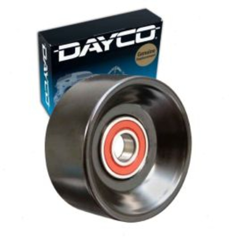 Dayco Smooth Pulley Drive Belt Idler Pulley for 1992-1996 Dodge Dakota 3.9L 5.2L V6 V8