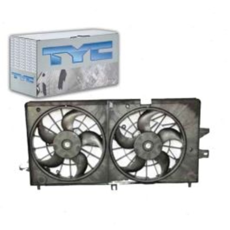 TYC Dual Radiator & Condenser Fan Assembly for 2004-2005 Chevrolet Monte Carlo 3.4L 3.8L V6
