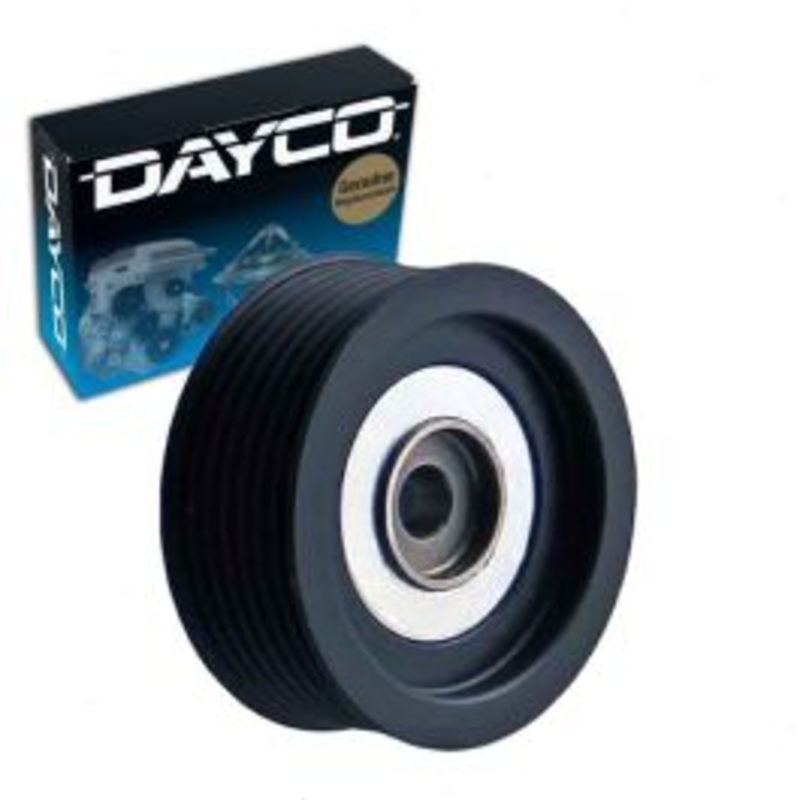 Dayco Grooved Pulley Drive Belt Idler Pulley for 2001-2006 Mitsubishi Montero 3.8L V6