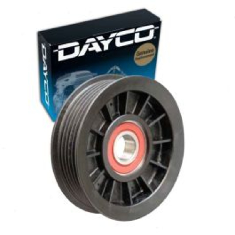 Dayco Drive Belt Idler Pulley for 1989-1991 Chevrolet R2500 Suburban 7.4L V8