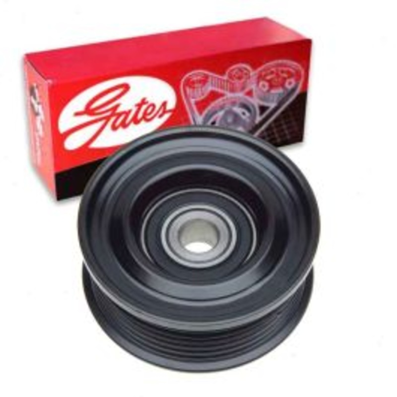 Gates DriveAlign Drive Belt Idler Pulley for 2001-2002 Isuzu Trooper 3.5L V6