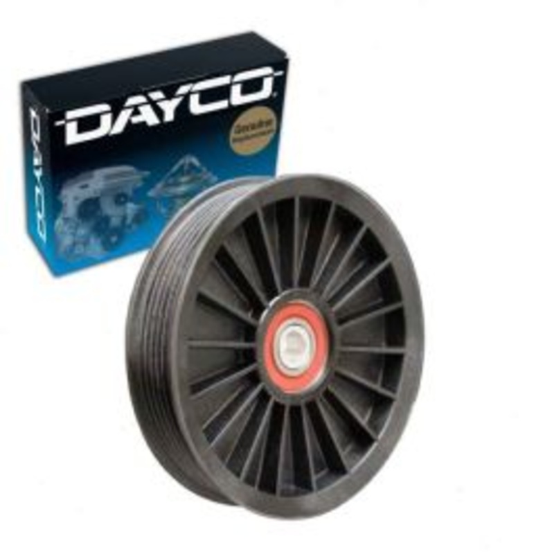Dayco Grooved Pulley Drive Belt Idler Pulley for 1994-2000 Dodge Caravan 3.3L 3.8L V6