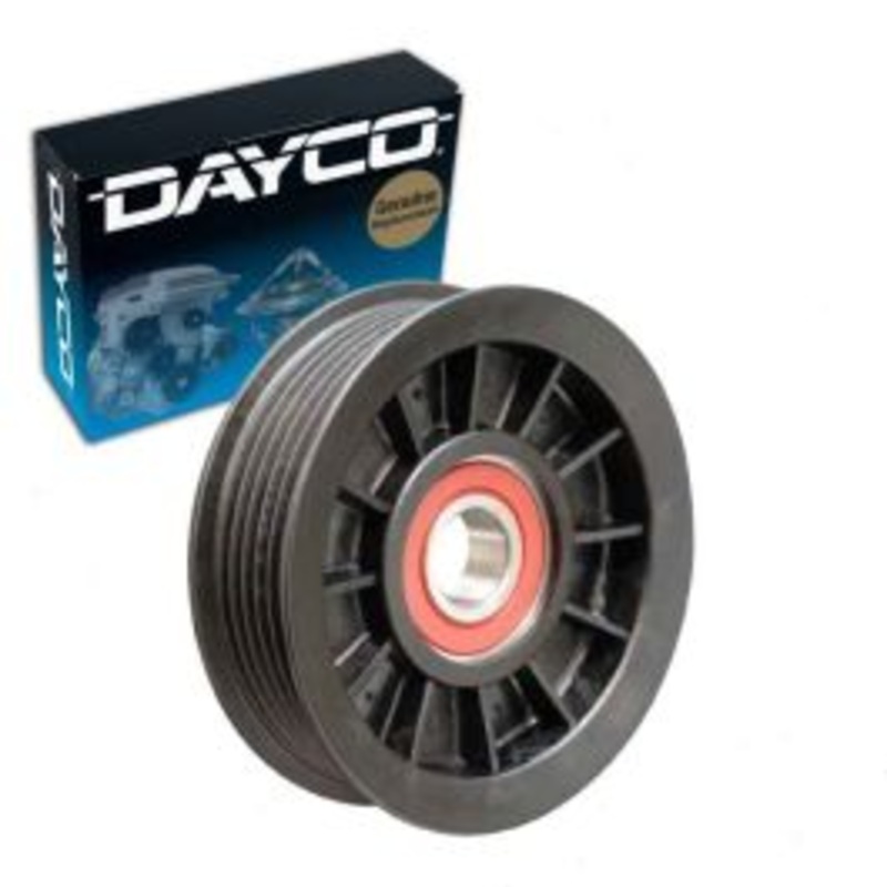 Dayco Grooved Pulley Drive Belt Idler Pulley for 1997-2002 Ford E-150 Econoline Club Wagon 4.2L V6