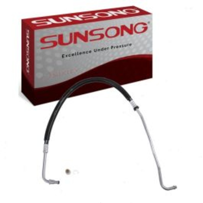 Sunsong Outlet Upper Engine Oil Cooler Hose Assembly for 1996-2000 Chevrolet C2500