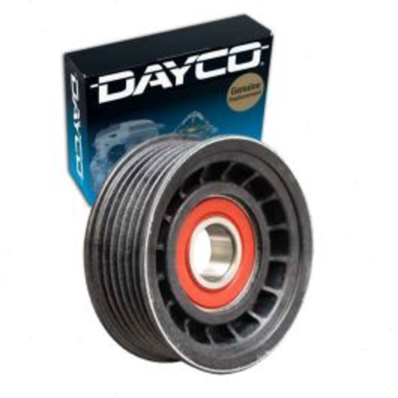 Dayco AC Bypass Drive Belt Idler Pulley for 1996 GMC K1500 Suburban 5.7L V8