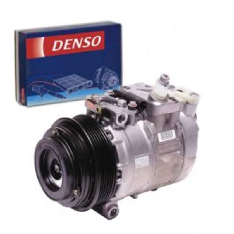 DENSO AC Compressor & Clutch for 1996 Mercedes-Benz C220 2.2L L4