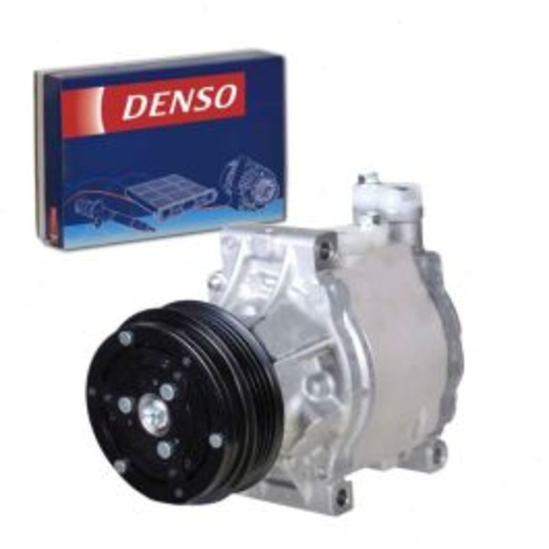 DENSO AC Compressor & Clutch for 2005-2006 Subaru Legacy 2.5L H4
