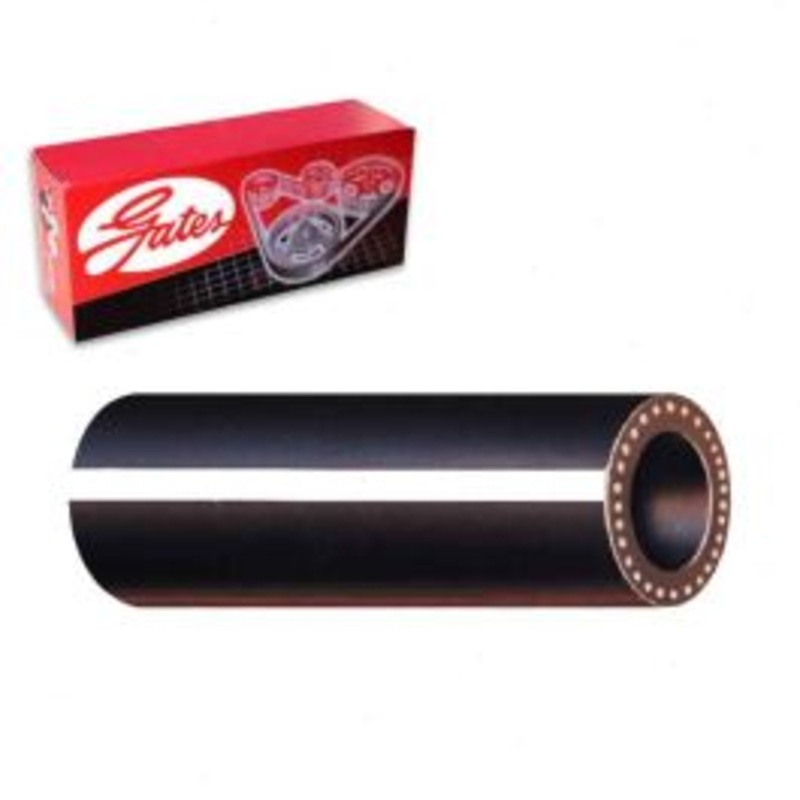 Gates Safety Stripe Tee-2 To Aux Heater Pipe-4 HVAC Heater Hose for 1997-1999 GMC C2500 6.5L V8