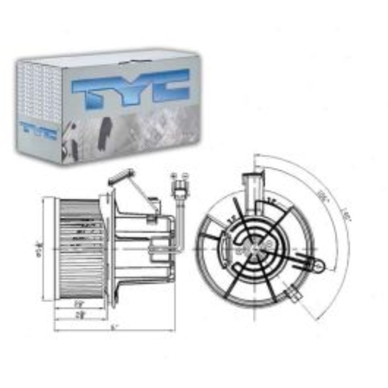 TYC Front HVAC Blower Motor for 2008-2011 Mercedes-Benz C63 AMG