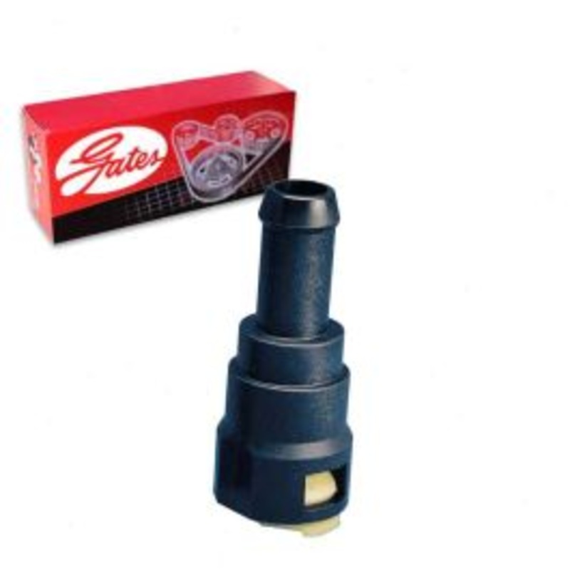 Gates Quick-Lok Heater To Engine HVAC Heater Hose Connector for 2001-2006 GMC Yukon XL 2500 8.1L V8