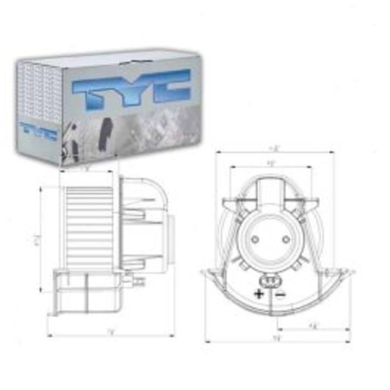 TYC 700262 HVAC Blower Motor