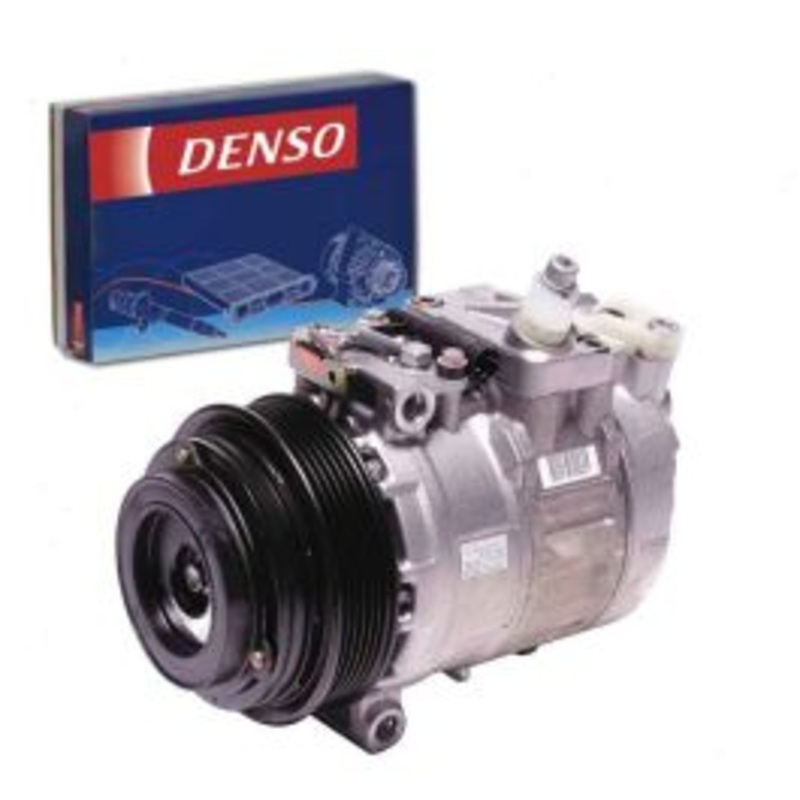 DENSO AC Compressor & Clutch for 1997 Mercedes-Benz E420 4.2L V8