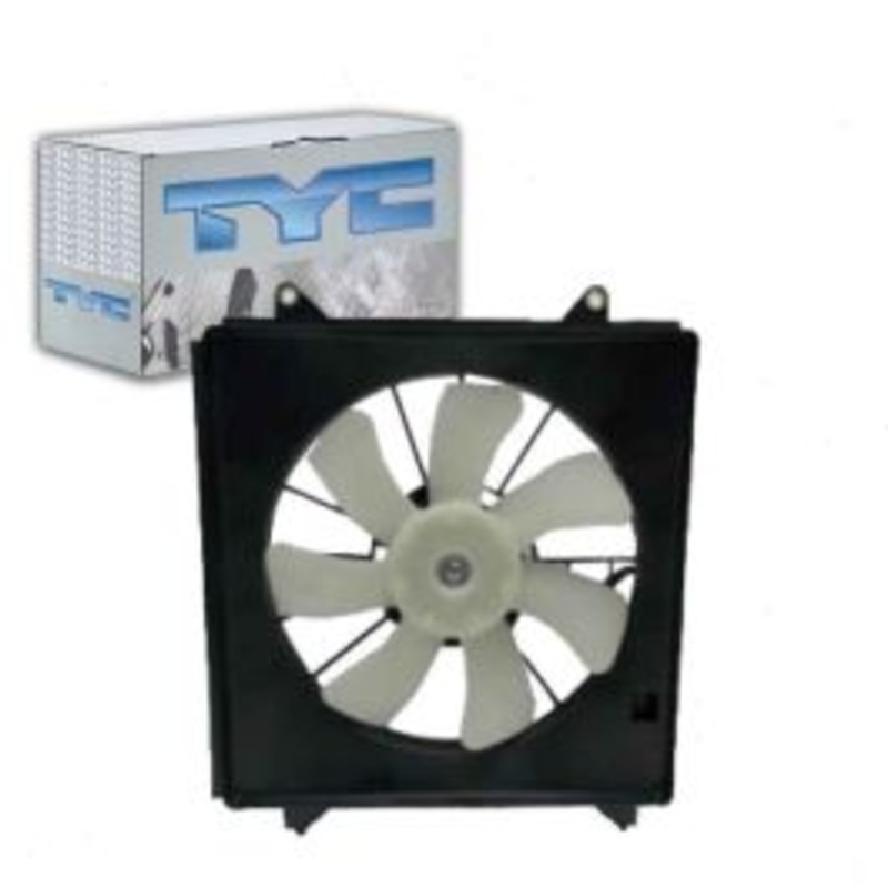 TYC Right AC Condenser Fan Assembly for 2015-2020 Acura TLX 2.4L L4