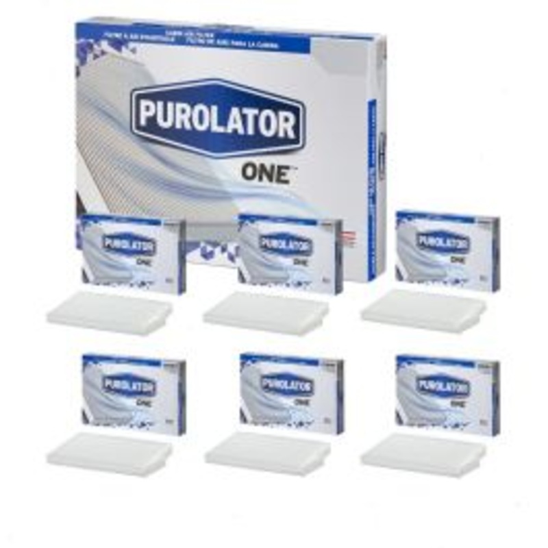 6 pc Purolator ONE C28183 Cabin Air Filters