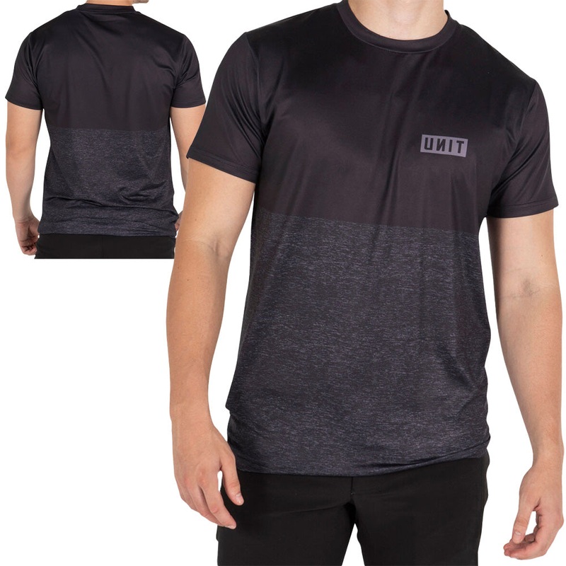 Unit Dual Flex Mens Short Sleeve Jersey - 3XL - Black